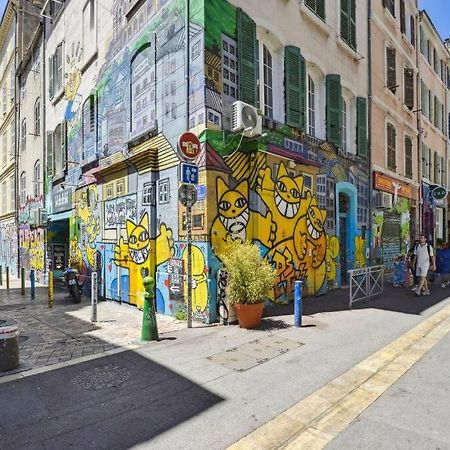 Charmant Logement Au Coeur Du Cours Julien Marseille Bagian luar foto