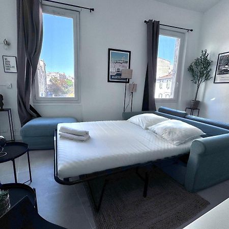 Charmant Logement Au Coeur Du Cours Julien Marseille Bagian luar foto